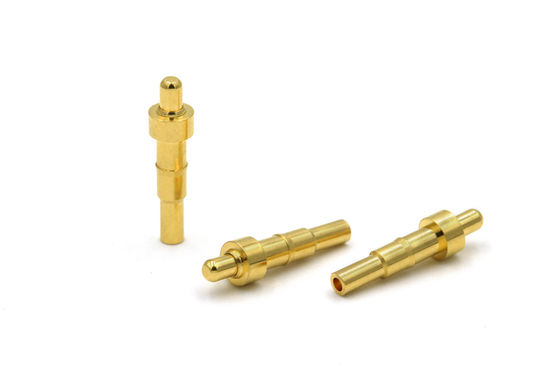 5A Brass Contact Pins Customized Pogo Contact Pins For Medical Product Charging