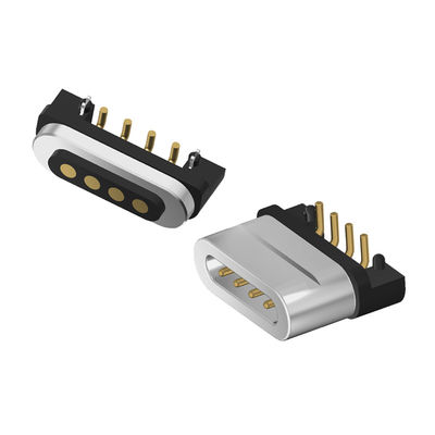 2.2mm Pitch Magnetic Connectors 3A Right Angle Pin Connector 4 Pin